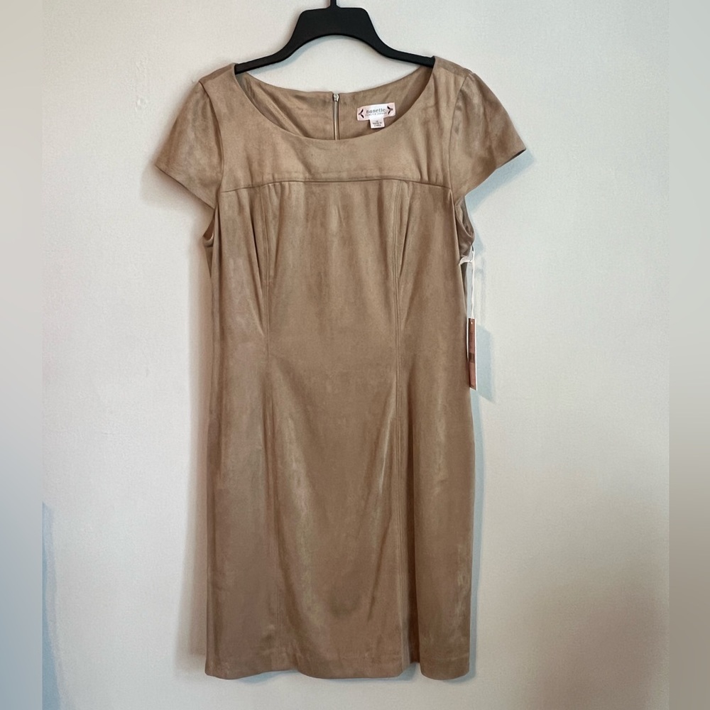 NWT Nanette Lepore tan dress